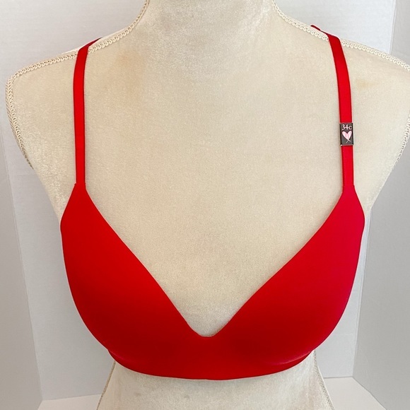 Victoria’s Secret bralette‎ size 34C Red - Picture 1 of 4